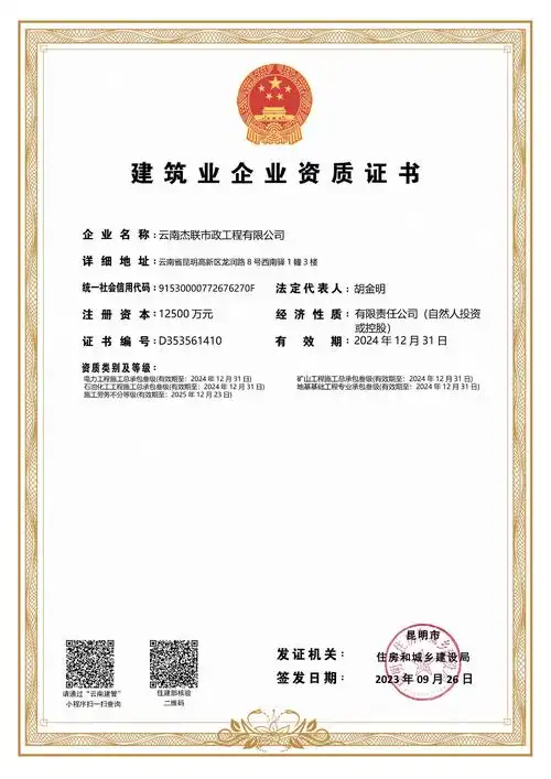 用户提供的临时证书示意图，待替换正式内容